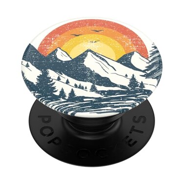 PopSockets Adhesive Phone Grip, Holder- Tropical Sunset