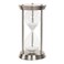 Deco 79 Glam Metal Cylinder Timer, 7" x 7" x 12", Silver