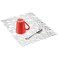 iDesign Bubbli Kitchen Sink Protector Mat - Large, Clear