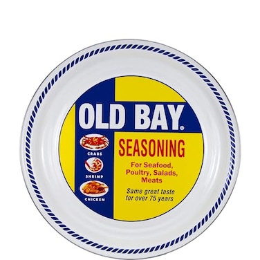 Golden Rabbit Enamelware Medium Tray, 15.5 inch, Old Bay