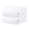 JML Microfiber Bath Sheet Towels, 40"x80", 2 Pack, White