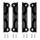 Aifeier ET 4PCS CPU Fan Bracket for AM4 Backplate, Black