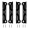 Aifeier ET 4PCS CPU Fan Bracket for AM4 Backplate, Black