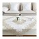 BrekSdat Lace Tablecloth Fabric Washable Beige 33x33inch