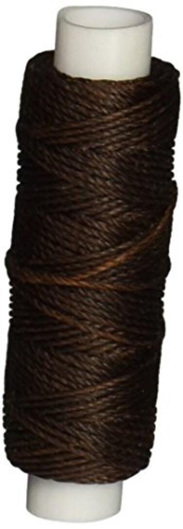 Tandy Leather Waxed Nylon Thread 25 yds. (22.9 m(Brown