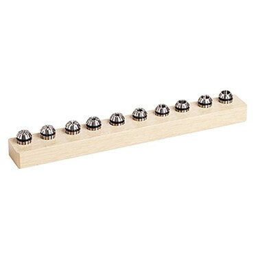 Techniks 04209IS10pc ER16 Collet Set 3/32"-3/8" X 1/32