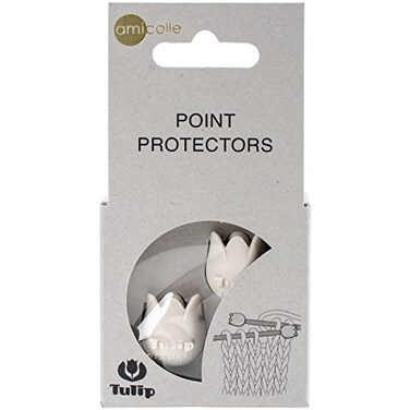 Tulip Needle Company AC-048E Point Protectors-White/Large