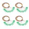 fyboptwu 12-Strand SC APC Singlemode Pigtail 1.2m, 4-Pack
