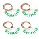 fyboptwu 12-Strand SC APC Singlemode Pigtail 1.2m, 4-Pack