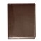 Dacasso Leather Standard Padfolio, Chocolate Brown (E3401