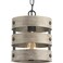 Progress Lighting Gulliver Collection 1-Light Coastal Pendant Light Graphite