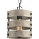 Progress Lighting Gulliver Collection 1-Light Coastal Pendant Light Graphite