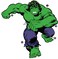 RoomMates Marvel Green Classic Hulk Comic Peel and Stick Wall Decals