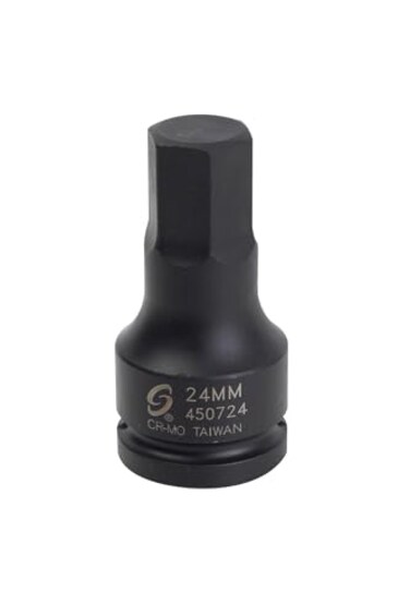 Sunex Tools Sunex 450724 3/4-Inch Drive 24-mm Hex Driver Impact Socket