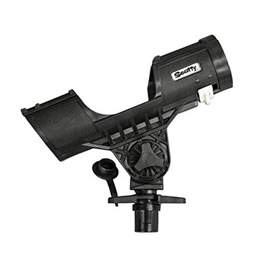Scotty 0401-BK Rod Holder, Orca with 0244 Flush Deck Mount
