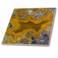 3dRose Mexican Yellow Crazy Lace Agate 12 Inch Ceramic Tile