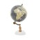 Deco 79 Marble Globe with Marble Base, 7" x 7" x 11", Black