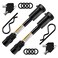 META Hardware Trailer Hitch Locks, 5/8" Dia 4" Long, 2 Pack