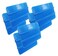 VViViD Blue Handheld Vinyl Wrap Applicator Squeegee (6 Pack