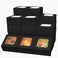 Bakepacker Black Cookie Boxes With Window 6x6x3 inches 60pcs