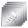 Oudain 4 Pieces Single Receptacle Wall Plate Stainless Steel