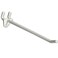 Azar Displays 800076-WHT 6-Inch Plastic Hook, White (50-Pack