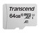 Transcend 64GB USD300S microSD Card, 100MB/s, UHS-I U1 C10 A1