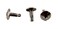 Chenango Supply8 x 1/2" 410 Stainless Wafer Head Tek Screws