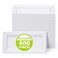 Tanlade White 400 Pcs Small Rectangle Disposable Paper Plates