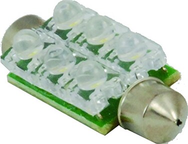 Vision X Lighting HIL-D6R Large Red LED Replacement Dome Light