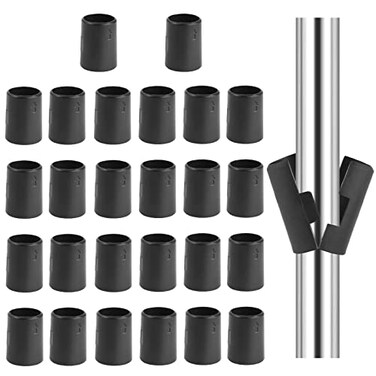 Bonsicoky 52 Pack Wire Shelving Shelf Lock Clips for 7/8" Post