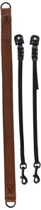 Fujifilm Premium Leather Camera Strap New Carrying Strap, Brown