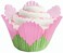 Wilton Standard Cupcake Liner Baking Cups, 24 Count, Pink Petal