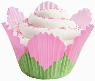 Wilton Standard Cupcake Liner Baking Cups, 24 Count, Pink Petal
