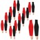 suiwotin 20pcs Insulated Alligator Clips, Test Leads Connection