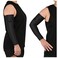 NURCOM Compression Arm Sleeve, 2 Pack, with Silicone, Black 3XL