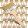 Remerry 96 Pack 4 in Paint Brush Bulk, Brushes with Wood Handle