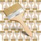 Remerry 96 Pack 4 in Paint Brush Bulk, Brushes with Wood Handle