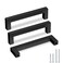 Goldenwarm 2 Pack 5&ldquo; Black Kitchen Cabinet Handles Drawer Pulls