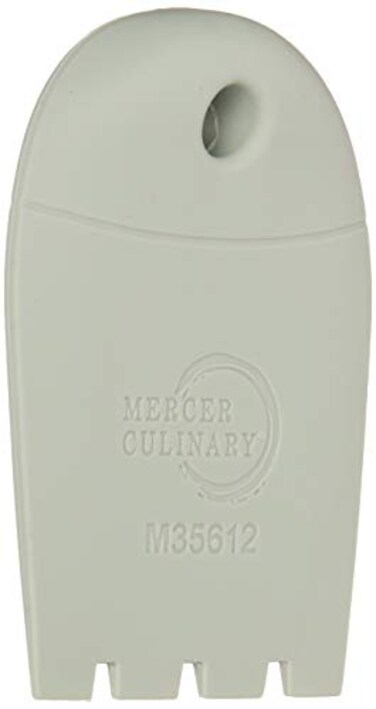 Mercer Culinary Silicone Square Notch Plating Wedge, 4mm, 3 gaps