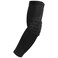 CHAMPRO Tri-Flex Compression Arm Sleeve with Elbow Padding, Small, Black