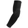 CHAMPRO Tri-Flex Compression Arm Sleeve with Elbow Padding, Small, Black