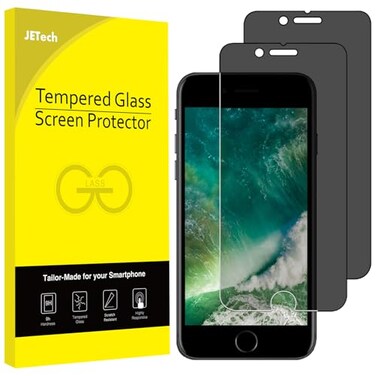 JETech Privacy Screen Protector for iPhone 8 Plus/7 Plus, 2-Pack