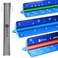 Stylo Architectural Scale Ruler, 12 Inch Aluminum, Blue Imperial