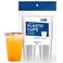EDI [24 oz. - 100 Pack] Crystal Clear Disposable PET Plastic Cups