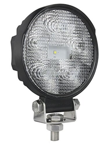 HELLA 357108001 ValueFit 5 Round LED Close Range Worklight, Black