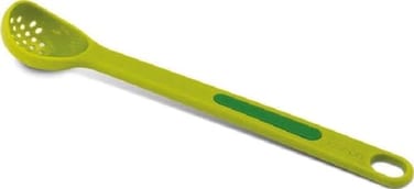 Joseph Joseph ScoopPick Jar Spoon and Fork Set, Plastic, Green