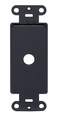 Leviton Decora Plastic Adapter For Rotary Dimmers, 80400-E, Black
