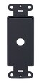 Leviton Decora Plastic Adapter For Rotary Dimmers, 80400-E, Black