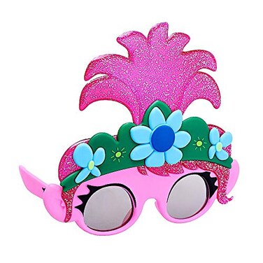 Sun-Staches Poppy Sunglasses, DreamWorks Trolls Costume Accessory